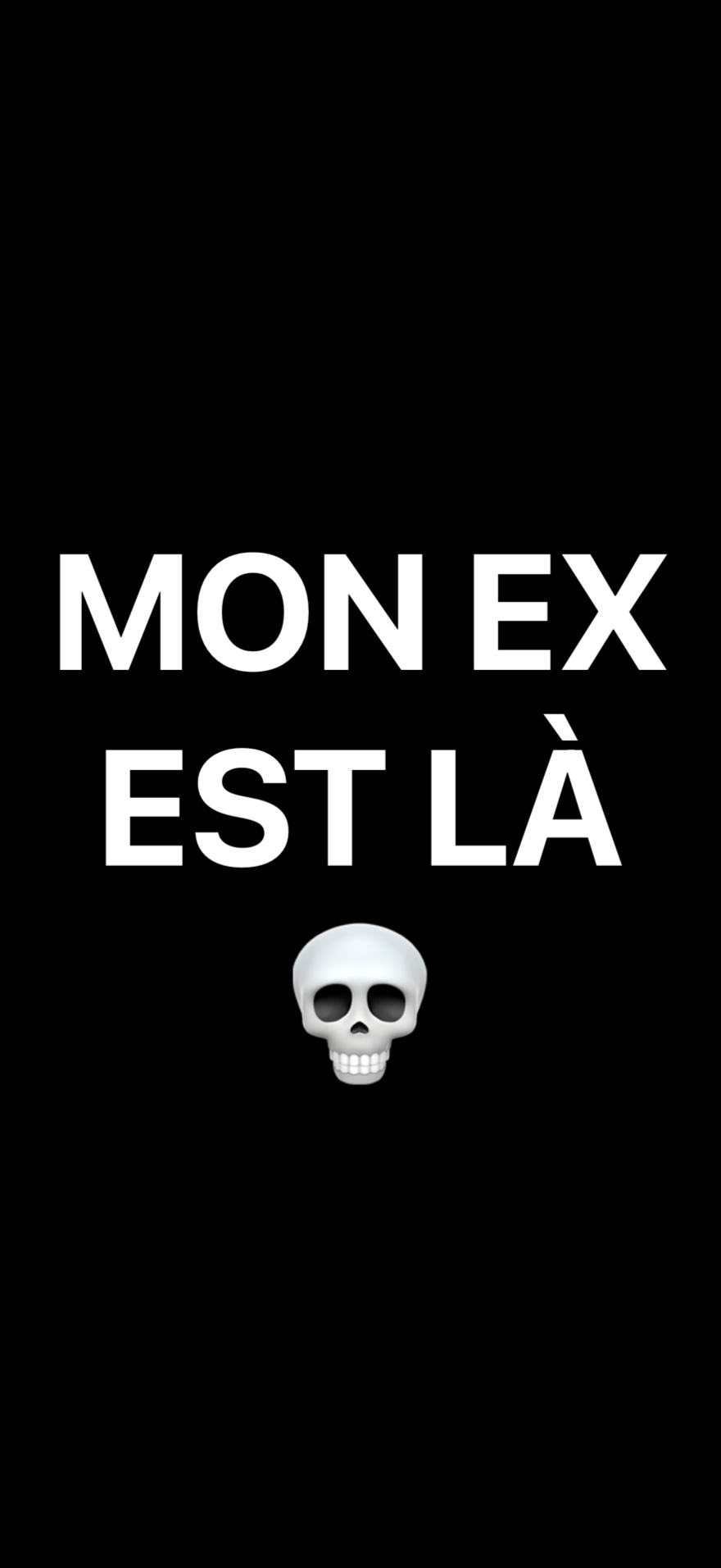 Bannrs affichant une pancarte lumineuse plein écran sur un iPhone