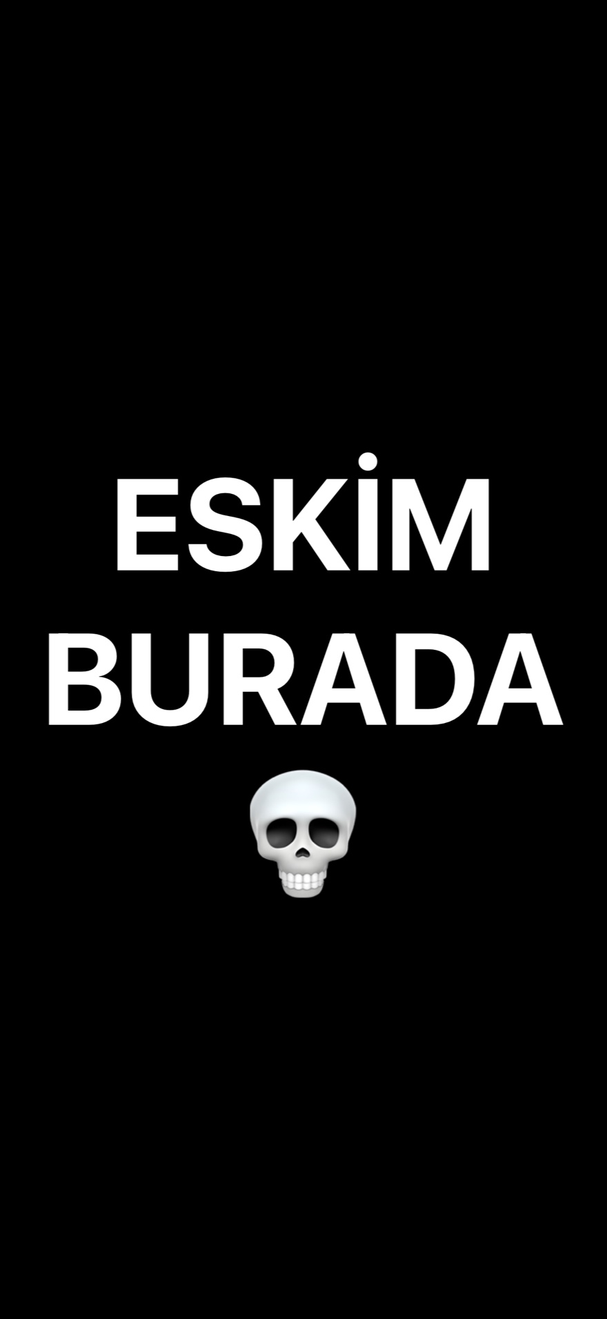 Bannrs, bir iPhone'da parlak tam ekran tabela gösteriyor